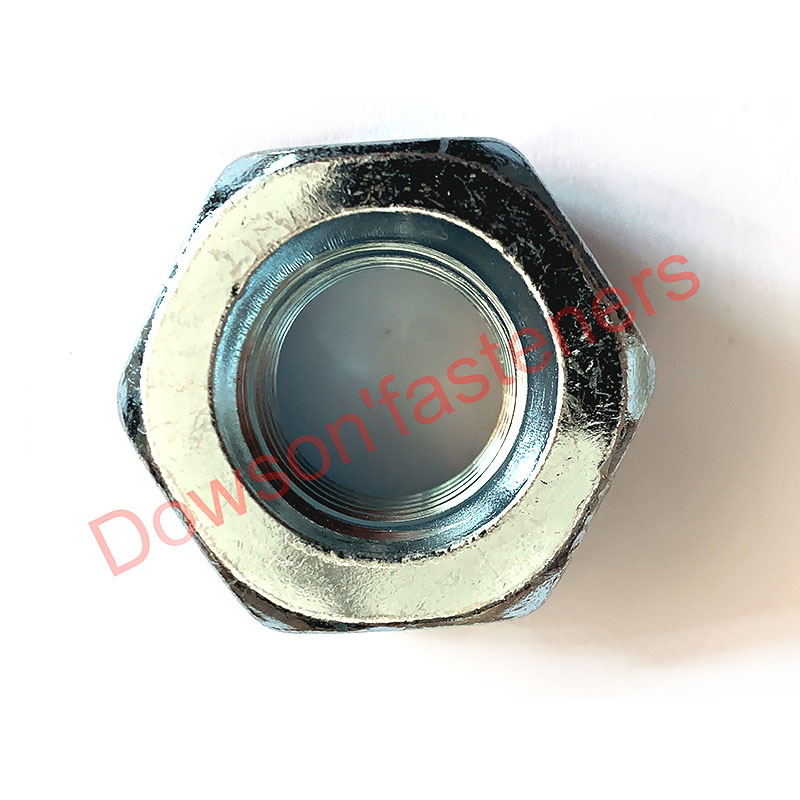 Keluli Karbon Heavy Hex Nut Zink Plated