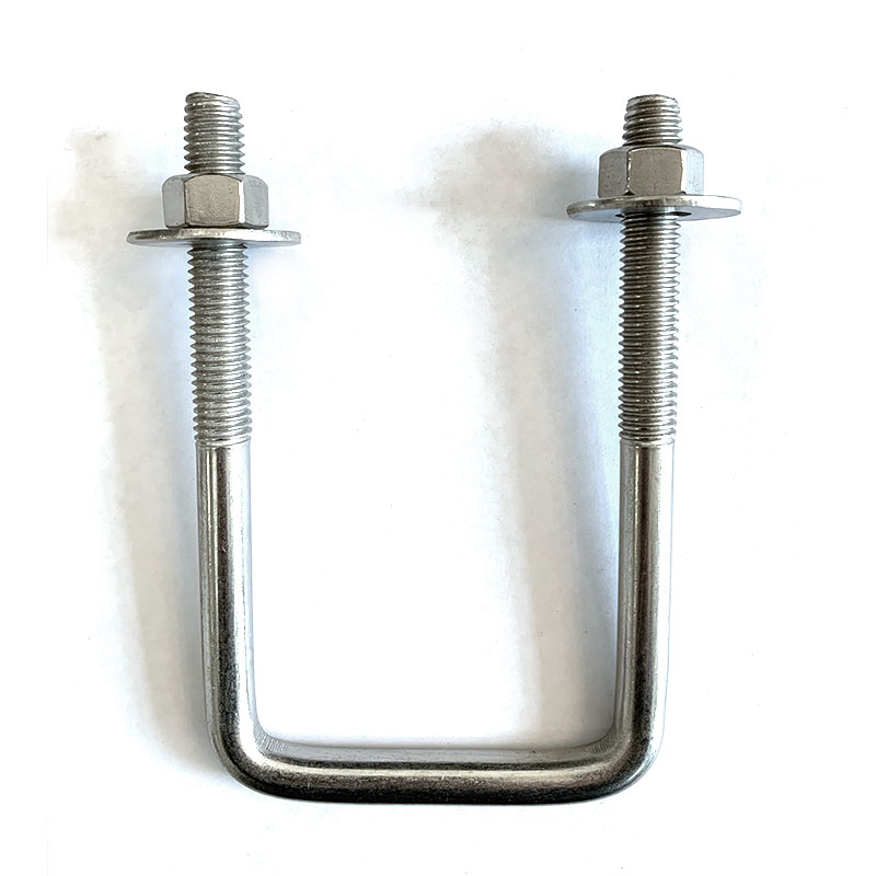 SS304 Square Bent Bolt Dipasang